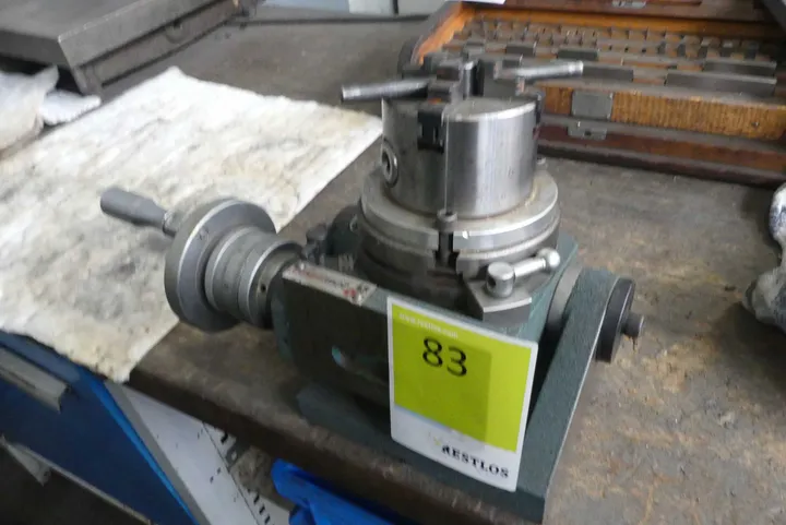 Teilapparat (Universal-Teilkopf) mit Vierbackenfutter